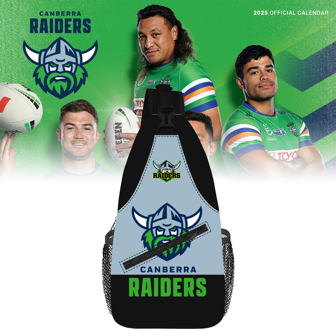 Canberra Raiders NRL Crossbody Bag TM NTA V1