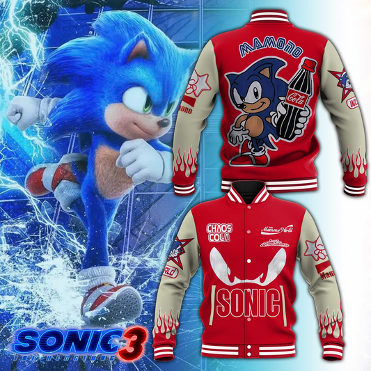 Sonic the Hedgehog Varsity Jacket