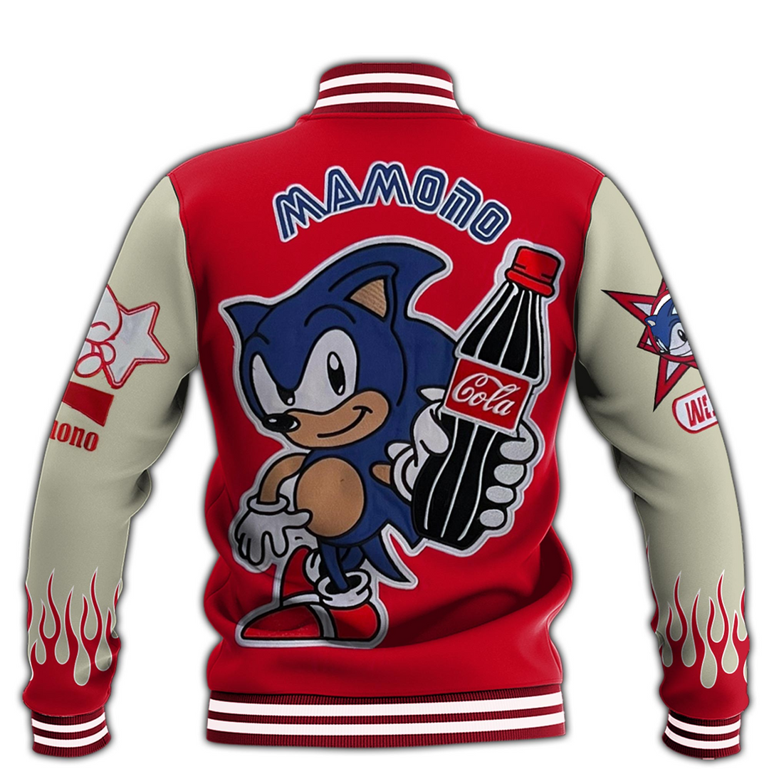 Sonic the Hedgehog Varsity Jacket