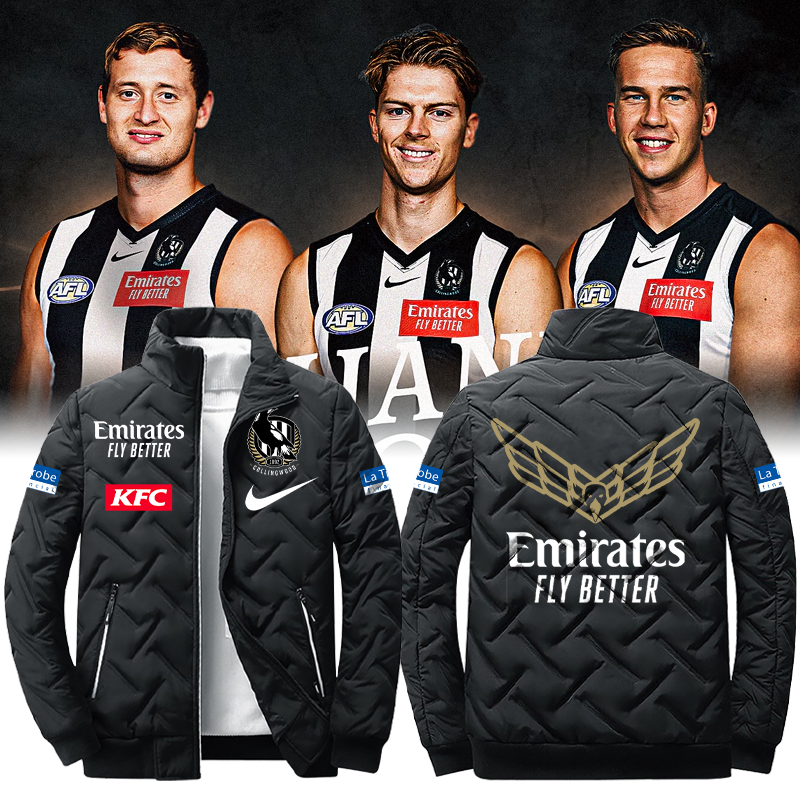 Collingwood Football Club TM AFL Season 2025 V1 Jacket