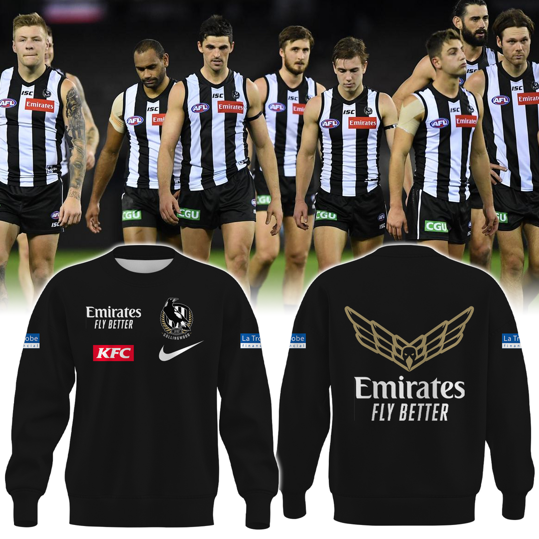 Collingwood Football Club TM AFL Season 2025 V1 SweatShirt