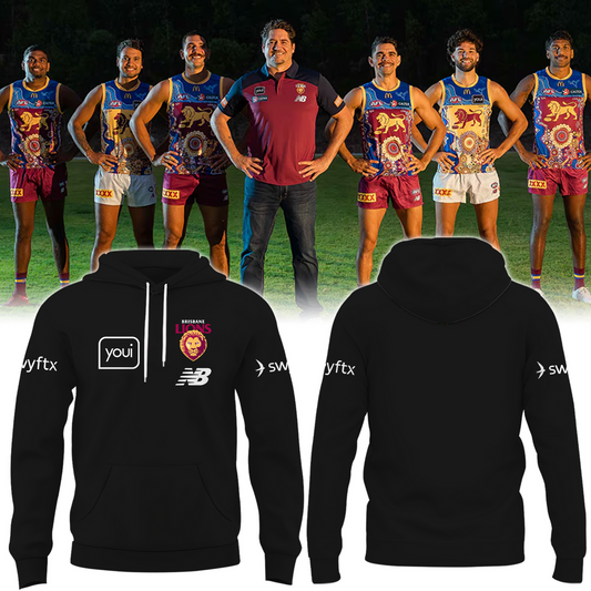 Brisbane Lions Football Club AFL Season 2025 V2 Hoodie
