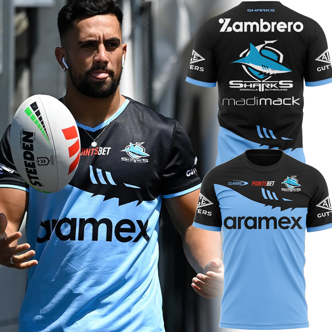 Cronulla Sharks NRL New Season V5 T-Shirt TM