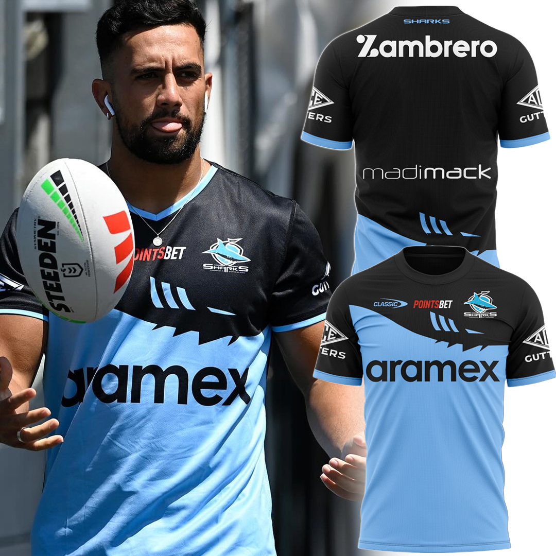 Cronulla Sharks NRL New Season V2 T-Shirt TM
