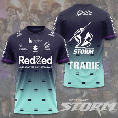 Melbourne Storm NRL 2025 Limitted Edition T-Shirt TM NTA V12