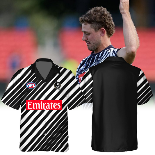 Collingwood Football Club TM - You will save more when you buy the clothes and hat combo AFL Forever Fly Better V2 Shirt