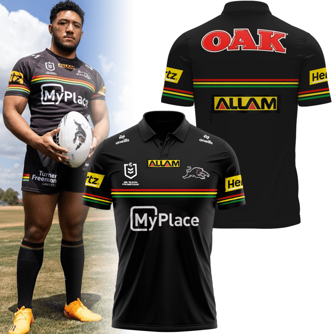 Penrith Panthers NRL TM - Super Savings When Buying Combo V2 Polo Shirt
