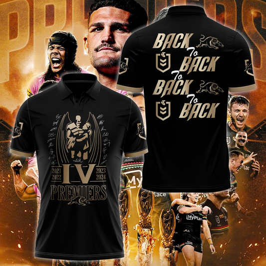 Penrith Panthers NRL TM - Super Savings When Buying Combo V7 Polo Shirt