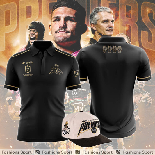 Penrith Panthers NRL TM - Super Savings When Buying Combo V9 Polo Shirt