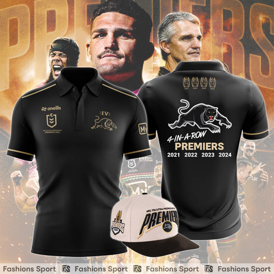 Penrith Panthers NRL TM - Super Savings When Buying Combo V10 Polo Shirt