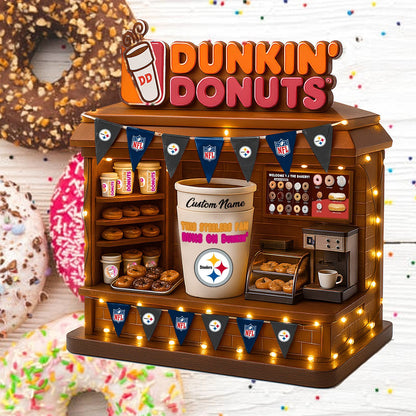 PS Acrylic Block - NFL x Dunkin Donuts Gift For Fans DDT CTND