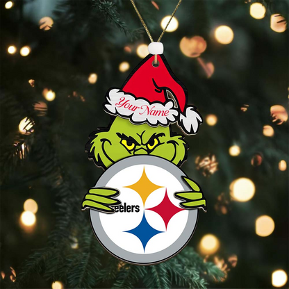 PS NFL x Grin Christmas Ornament DDT HLP