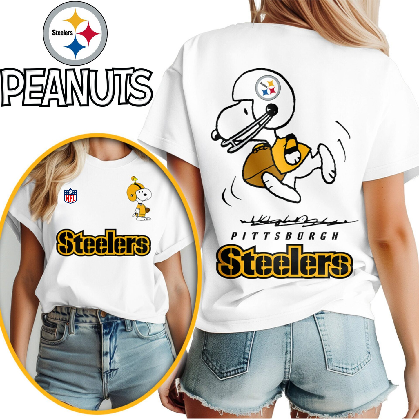 PS Premium NFL x Peanuts 3D Shirt DDT CTND