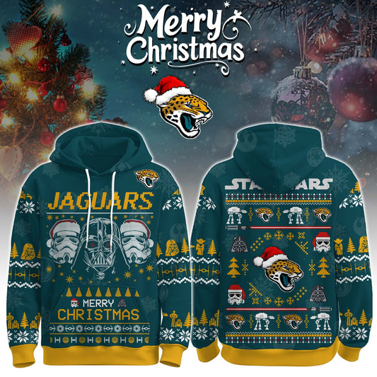 remium NFL JAC x STW Merry Christmas Hoodie V1 NMD TTV