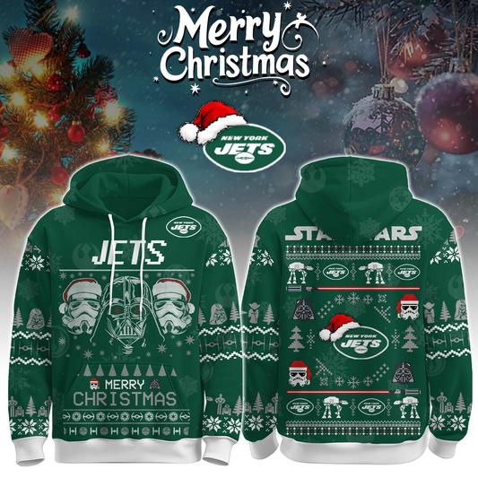 remium NFL NYJ x STW Merry Christmas Hoodie V1 NMD TTV