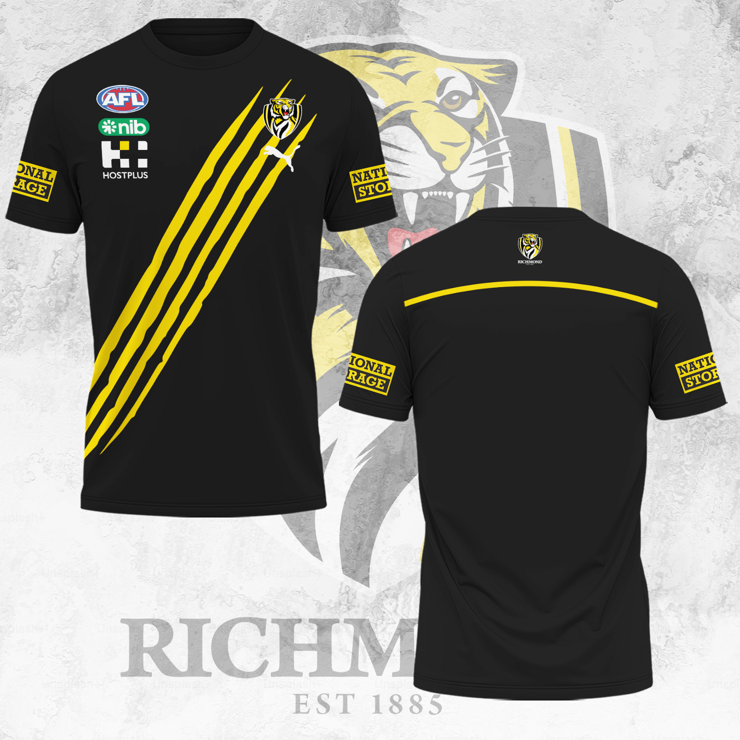 Richmond Football Club AFL Limited Edition T-Shirt TM V2