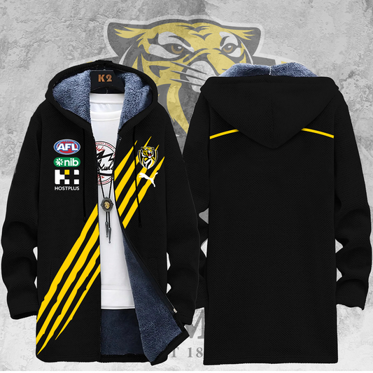 Richmond Football Club AFL Tigers Limited Edition Fleece Winbreaker Jacket TM V2