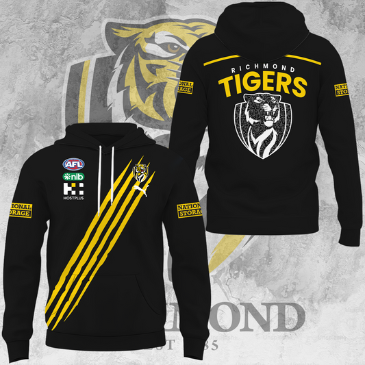 Richmond Football Club AFL Tigers Limited Edition Hoodie TM V1