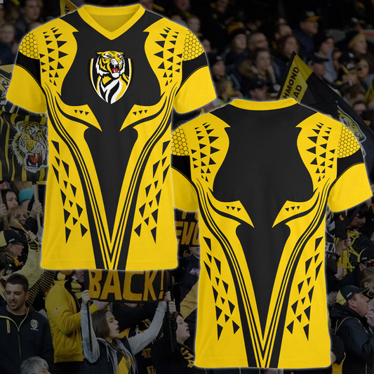 Richmond Tigers AFL 2025 T-Shirt TM NTA V2