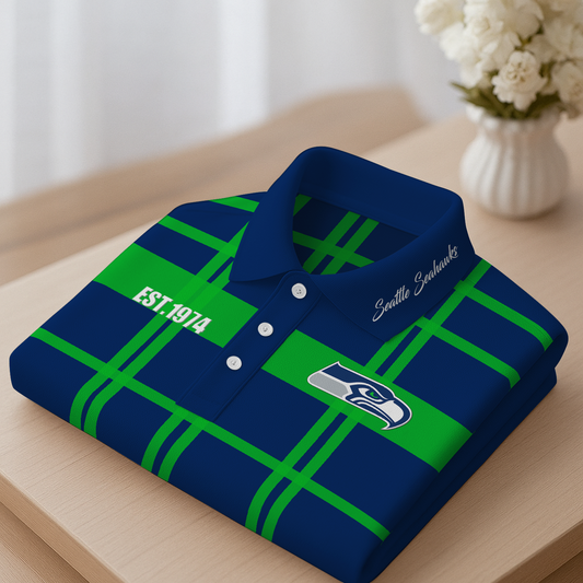 SEA Premium NFL Polo Shirt DatND DVT