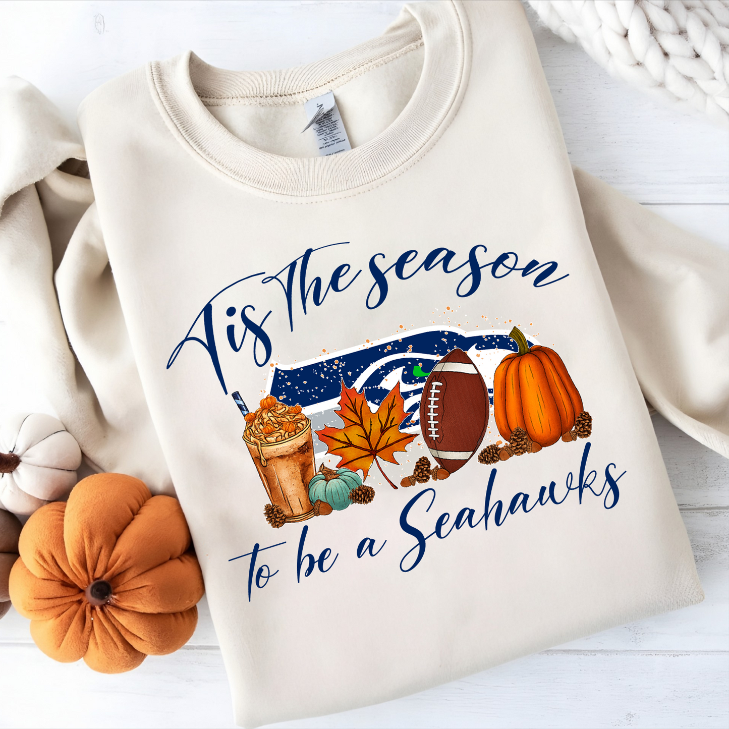 SEA x NFL Tis The Season Sweatshirt DatND DVT