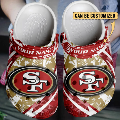 SF  x NFL Crocs Crocband Clogs Shoes DatND DVT