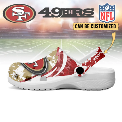 SF  x NFL Crocs Crocband Clogs Shoes DatND DVT
