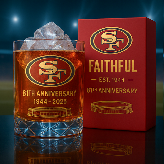 SF x NFL Limited Edition Whiskey Glass DatND DVT