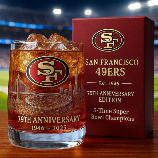 SF x NFL PRENIUM WHISKEY GLASS TUANND NHM