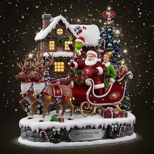 SF49 Acrylic Block - NFL Christmas Gift For Fans DDT CTND