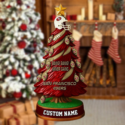 SF49 NFL Acrylic Block Gift For Fans DDT CTND