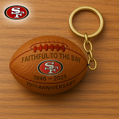 SF49 Premium NFL Anniversary Keychain DDT CTND