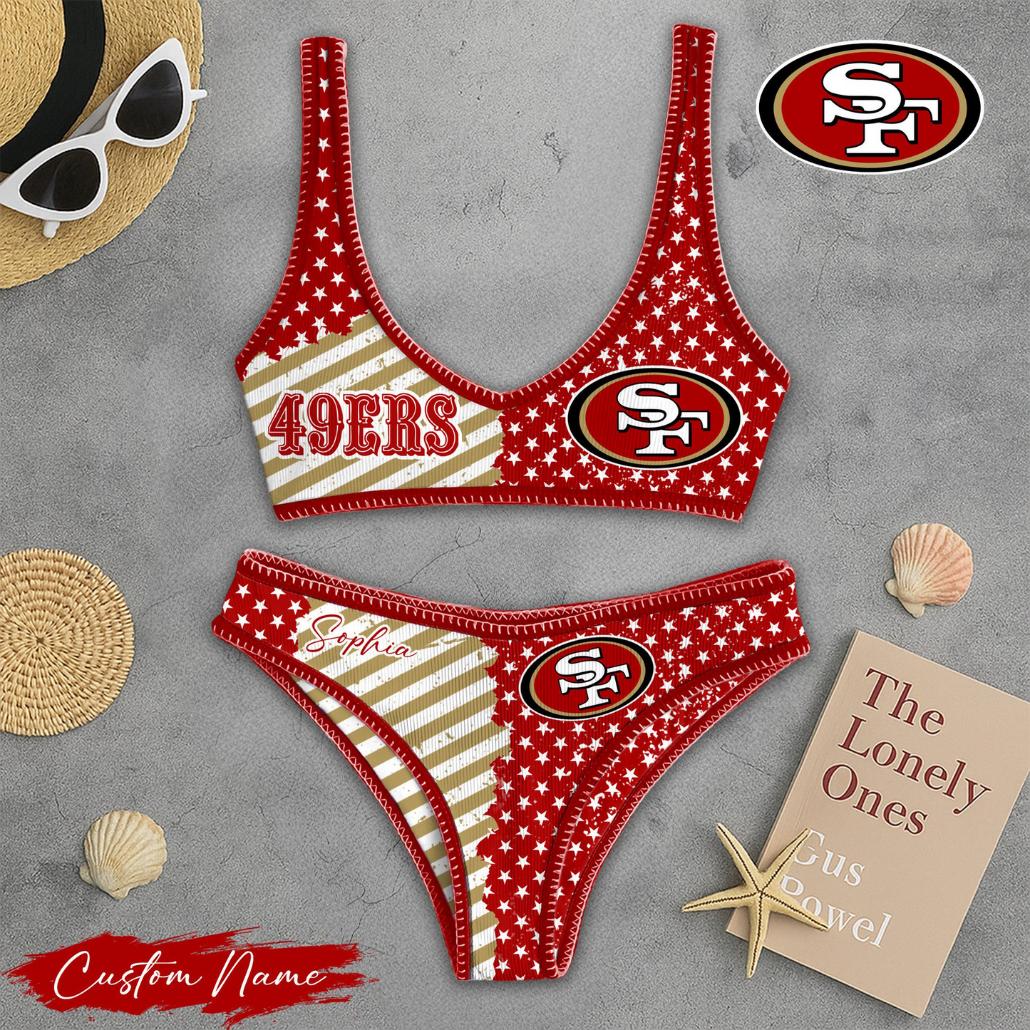 SF49 Premium NFL Halftime Heat Bikini Sets DDT CTND