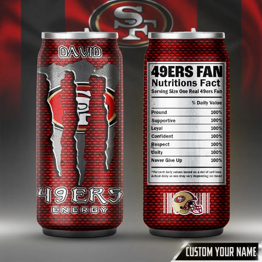 SF49 Premium NFL Monster Can Tumbler DDT CTND