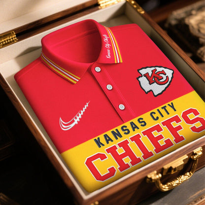 SIGNATURE NFL X KC BUSINEES CLASSIC LONG POLO SHIRT NDT NHM