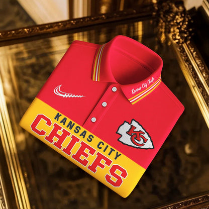 SIGNATURE NFL X KC BUSINEES CLASSIC LONG POLO SHIRT NDT NHM