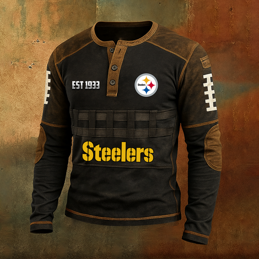 SIGNATURE NFL X PIT RETRO LONG SLEEVE SHIRT NDT TDT 2210