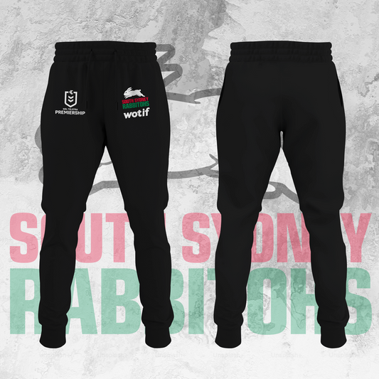 South Sydney Rabbitohs NRL 2025 Limited Edition Joggers TM V1