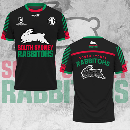 South Sydney Rabbitohs NRL 2025 Limited Edition T-Shirt TM V1