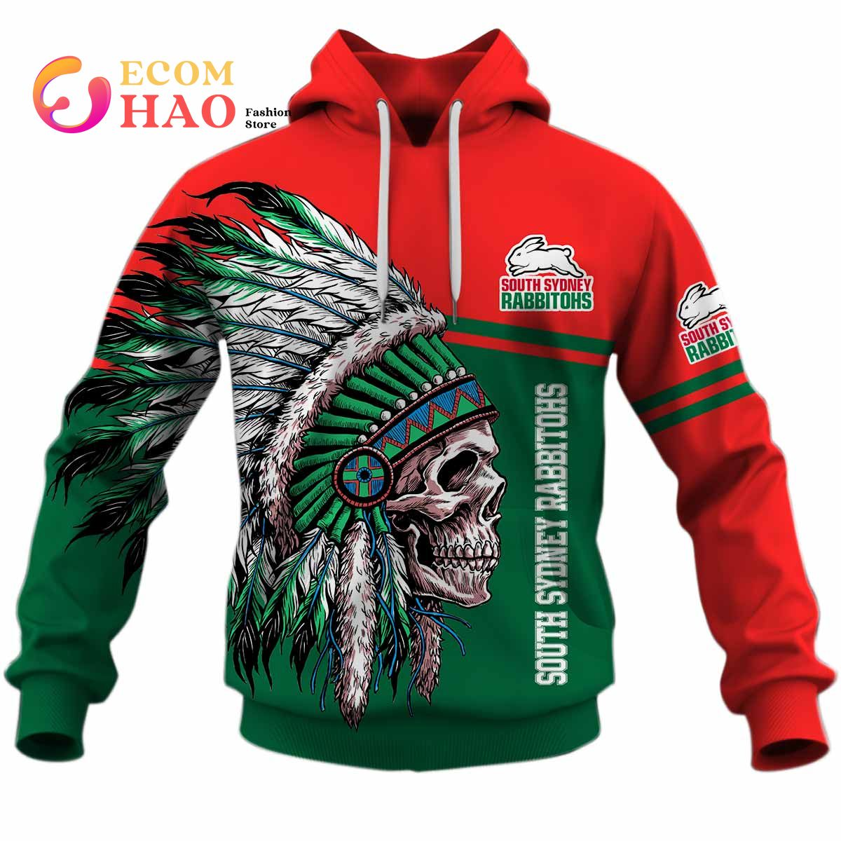 South Sydney Rabbitohs NRL Together Unbreakable Limited Edition Hoodie TM V5