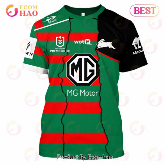 South Sydney Rabbitohs NRL Together Unbreakable Limited Edition T-Shirt TM - You will save more when you buy the clothes and hat combo V3