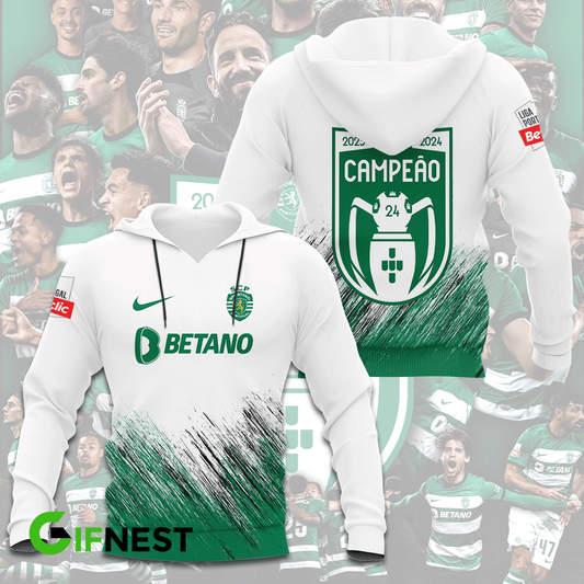 Sporting CP Primeira Liga 2025 Hoodie TM NTA V18