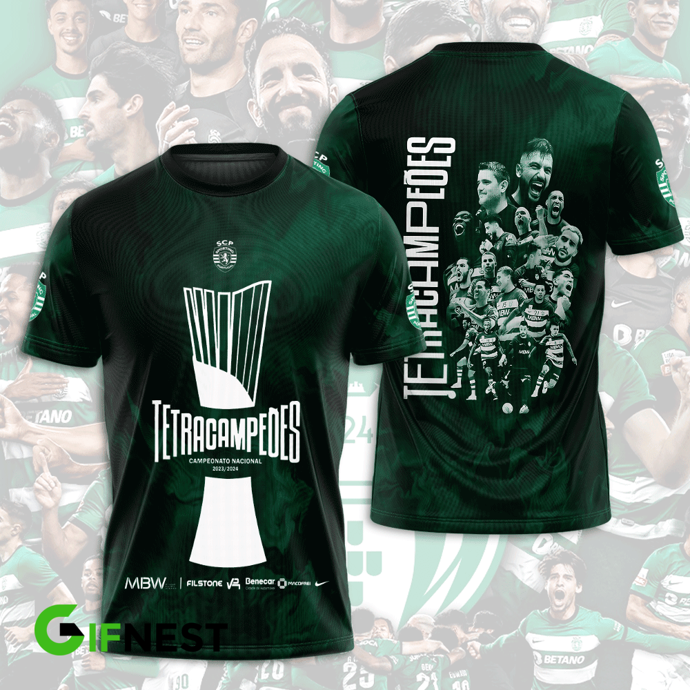 Sporting CP Primeira Liga 2025 T-Shirt TM NTA V11
