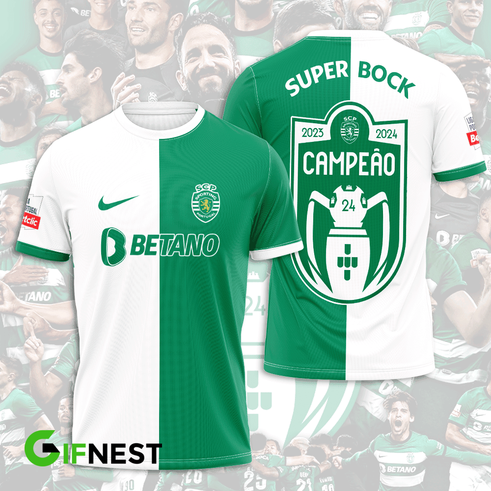 Sporting CP Primeira Liga 2025 T-Shirt TM NTA V14