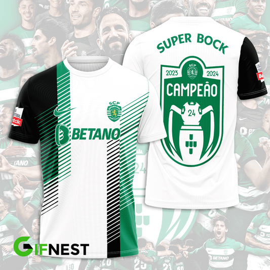 Sporting CP Primeira Liga 2025 T-Shirt TM NTA V17