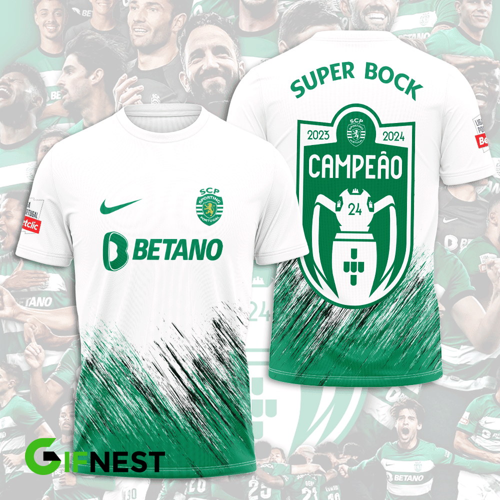 Sporting CP Primeira Liga 2025 T-Shirt TM NTA V18