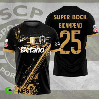 Sporting CP Primeira Liga 2025 T-Shirt TM NTA V3
