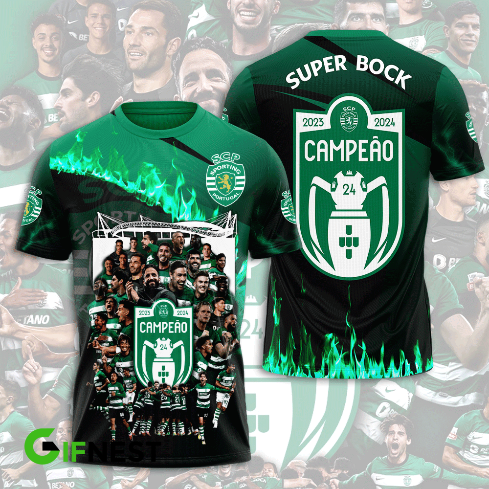Sporting CP Primeira Liga 2025 T-Shirt TM NTA V4