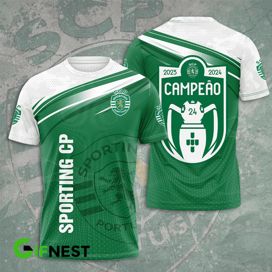 Sporting CP Primeira Liga 2025 T-Shirt TM NTA V5