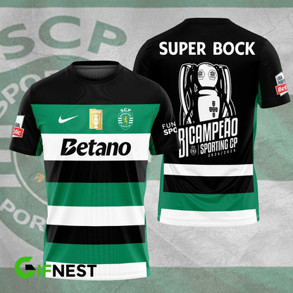 Sporting CP Primeira Liga 2025 T-Shirt TM NTA V8